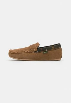 Barbour PORTERFIELD - Slippers - Dark Sand