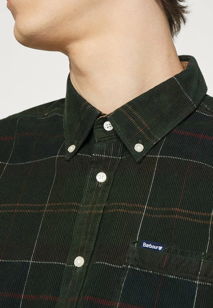Barbour Shirt - Dark Green - Image 5