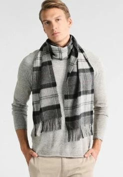 Barbour HOLDEN TARTAN - Scarf - Grey