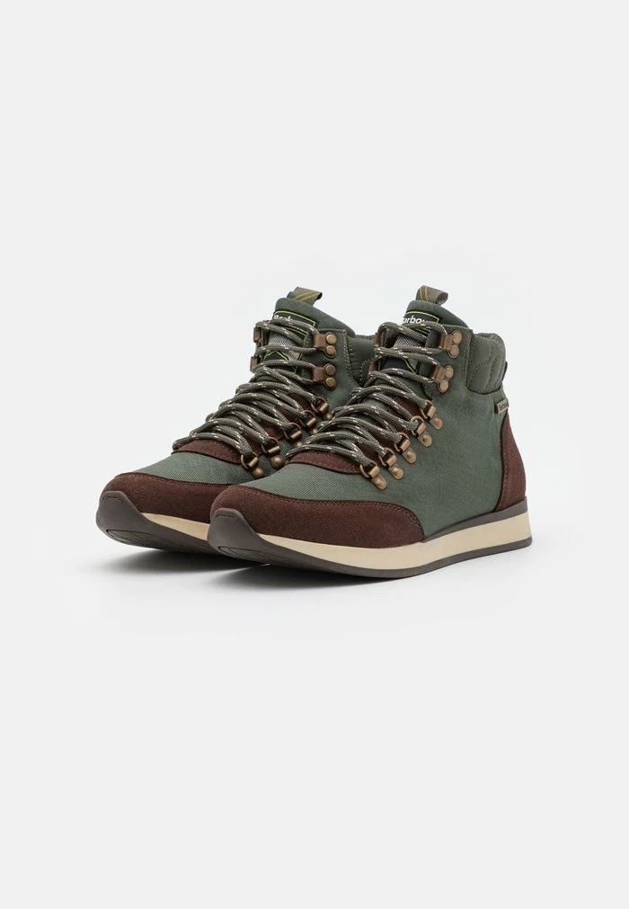 Barbour RALPH - Lace-up Ankle Boots - Olive - Image 2