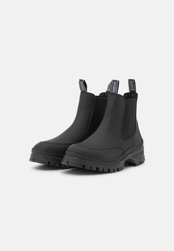 Barbour MORGAN - Platform Ankle Boots - Black - Image 3