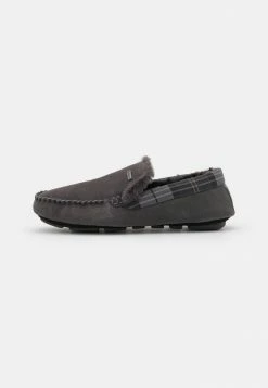 Barbour MONTY - Slippers - Dark Grey