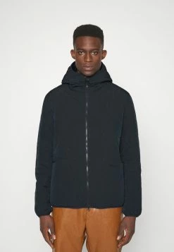Barbour HOODED LIDDESDALE QUILT - Light Jacket - Dark Blue