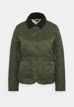 Barbour DEVERON POLAR - Winter Jacket - Olive/pearl