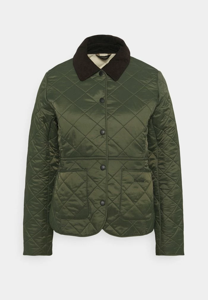 Barbour DEVERON POLAR - Winter Jacket - Olive/pearl