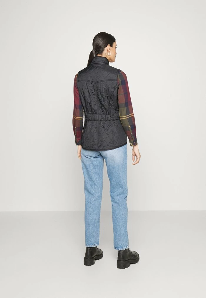 Barbour CAVALRY GILET - Waistcoat - Navy/merlot - Image 3