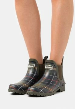 Barbour WILTON - Wellies - Khaki/dark Green