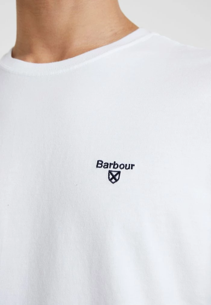 Barbour LOGO - Basic T-shirt - White - Image 6