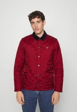 Barbour CRESTED LIDDESDALE QUILT - Light Jacket - Red