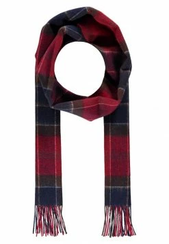 Barbour Scarf - Red/dark Blue