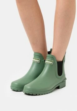 Barbour WILTON - Wellies - Pea Green