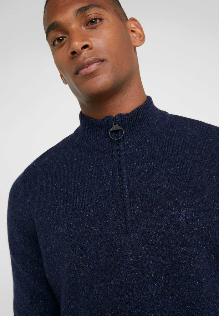 Barbour TISBURY HALF ZIP - Jumper - Navy - Image 4