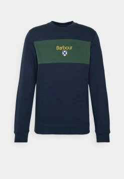 Barbour HONOUR PANEL CREW - Sweatshirt - Navy