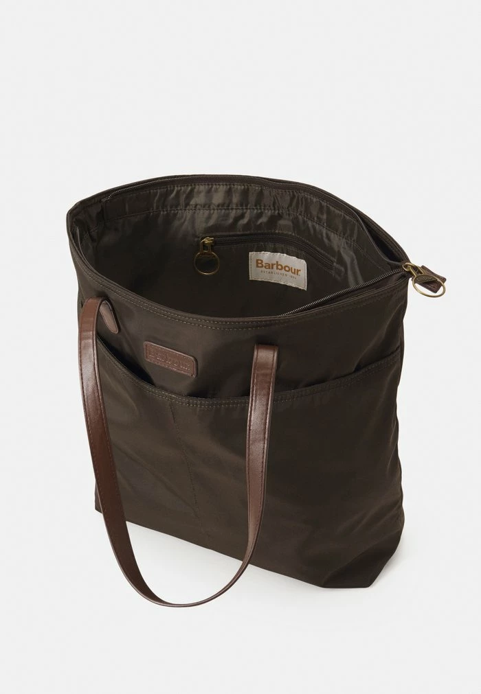 Barbour EDDERTON TOTE - Tote Bag - Olive - Image 3