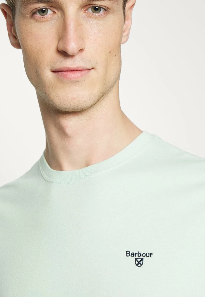 BARBOUR SPORTS TEE - Basic T-shirt - Dusty Mint - Image 6