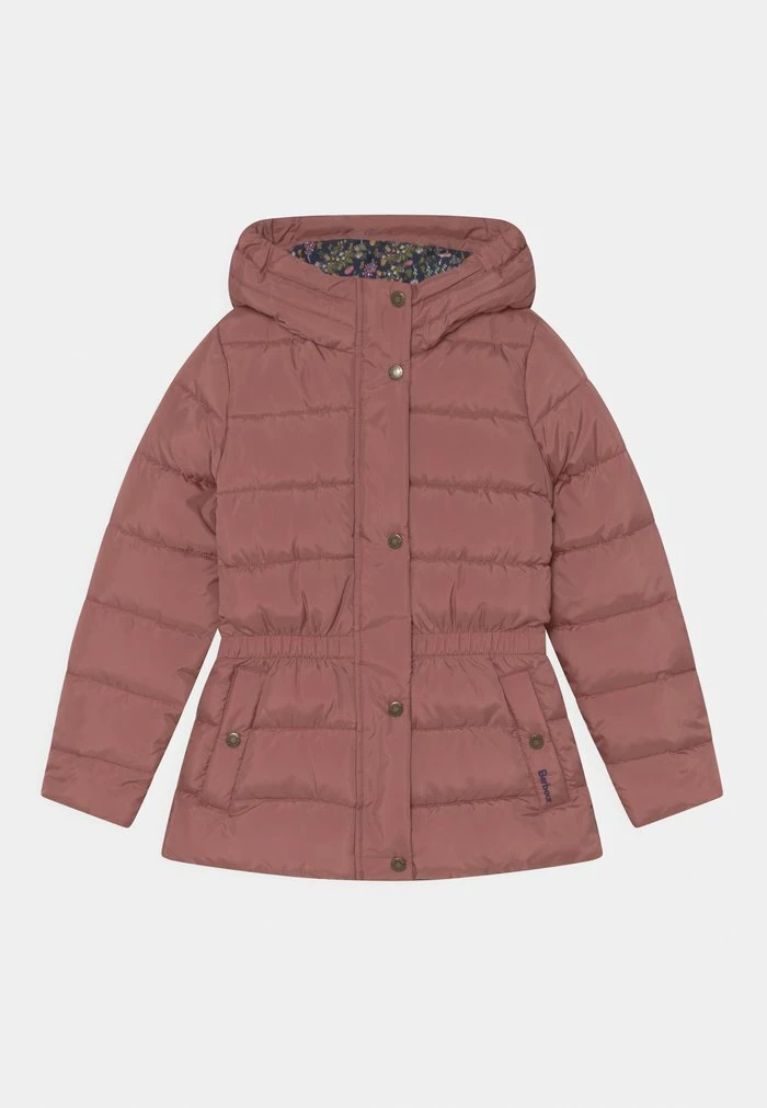 BARBOUR GIRLS LITTLEBURY QUILT - Winter Jacket - Rose Blush/navy Adventure