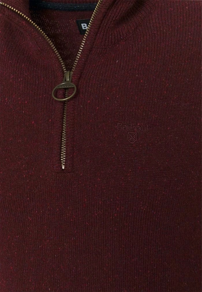 Barbour TISBURY HALF ZIP - Jumper - Ruby - Image 4
