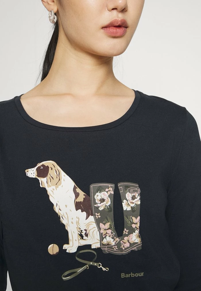 Barbour HEDLEY - Long Sleeved Top - Navy - Image 5