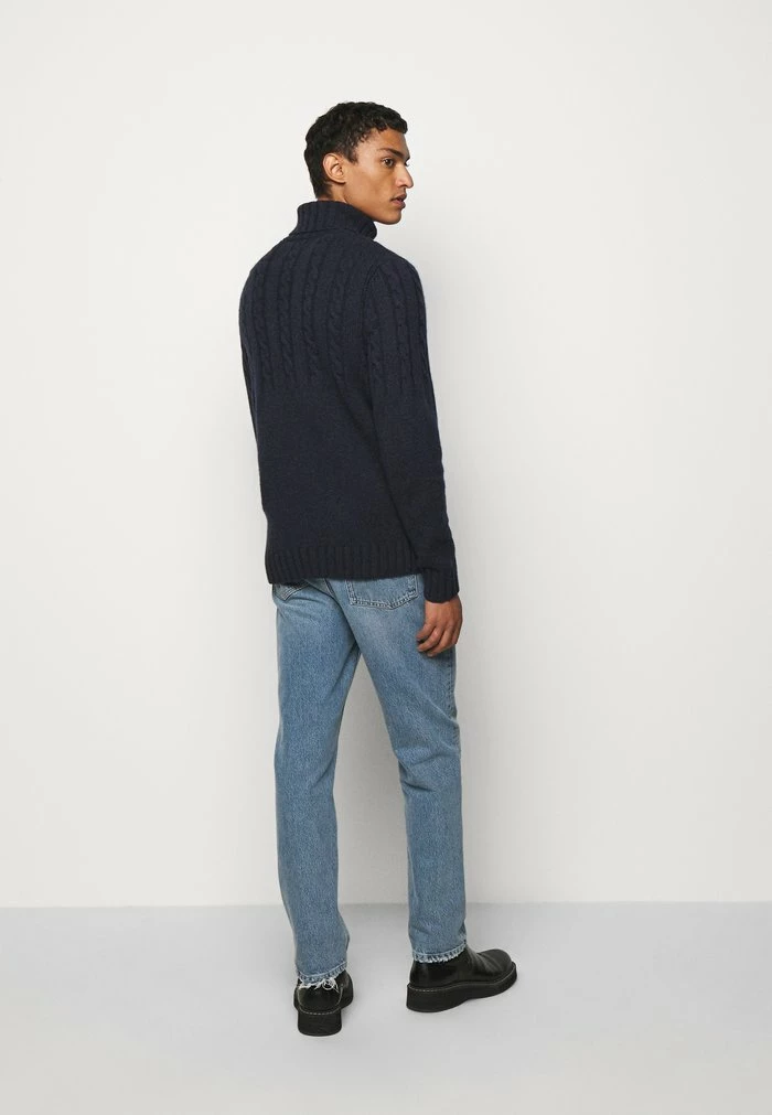 Barbour DUFFLE CABLE CREW - Jumper - Denim - Image 3