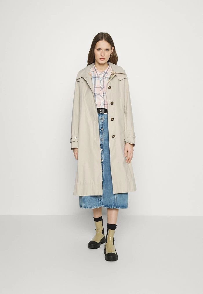 Barbour WAYLAND SHOWERPROOF - Trenchcoat - Mist/floral Fantasia Bisque Pink - Image 2