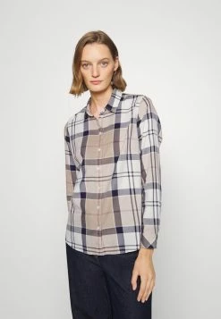BARBOUR BREDON - Button-down Blouse - Brown