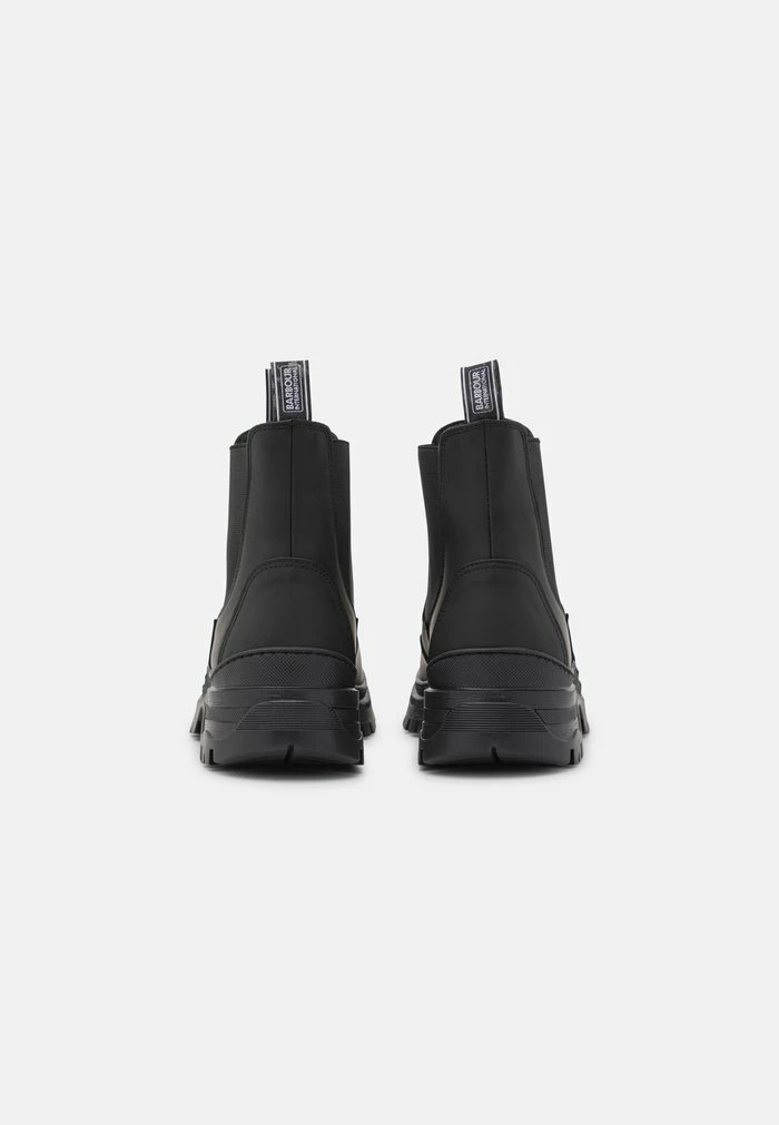 Barbour MORGAN - Platform Ankle Boots - Black - Image 4
