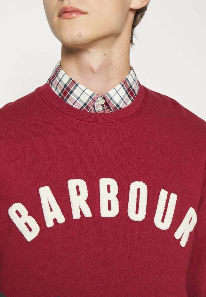 Barbour PREP LOGO CREW - Sweatshirt - Cabernet - Image 5
