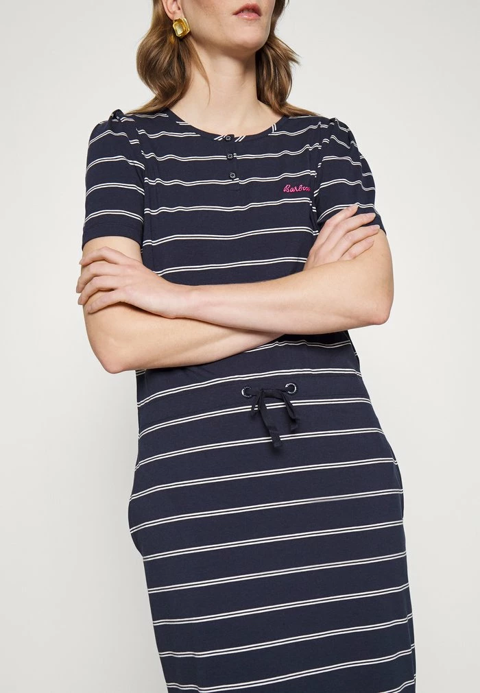 Barbour SPURREY DRESS ANKLE LENGTH - Jersey Dress - Navy - Image 7