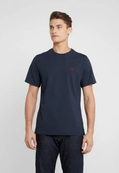 Barbour LOGO - Basic T-shirt - Navy
