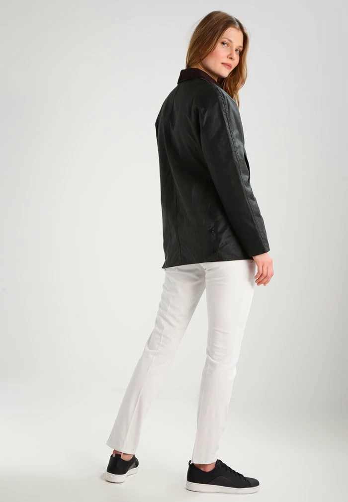 Barbour BEADNELL WAX JACKET - Light Jacket - Sage - Image 3