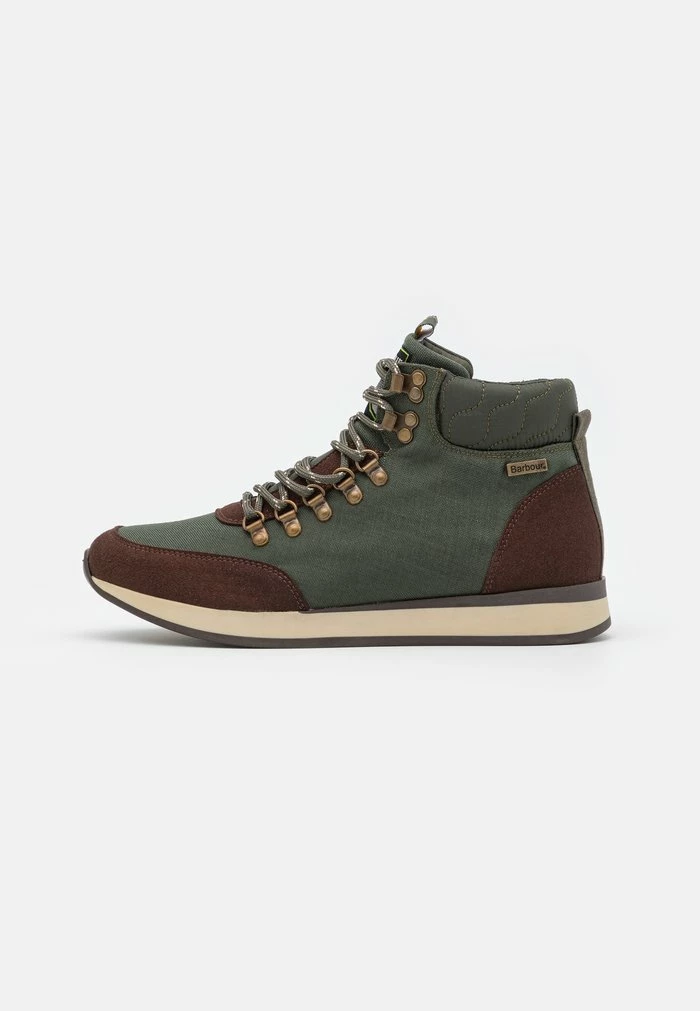 Barbour RALPH - Lace-up Ankle Boots - Olive