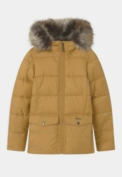 Barbour GIRLS BAYSIDE QUILT - Winter Jacket - Honey Mustard