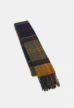 Barbour INVERNESS TARTAN SCARF UNISEX - Scarf - Multi-coloured/olive