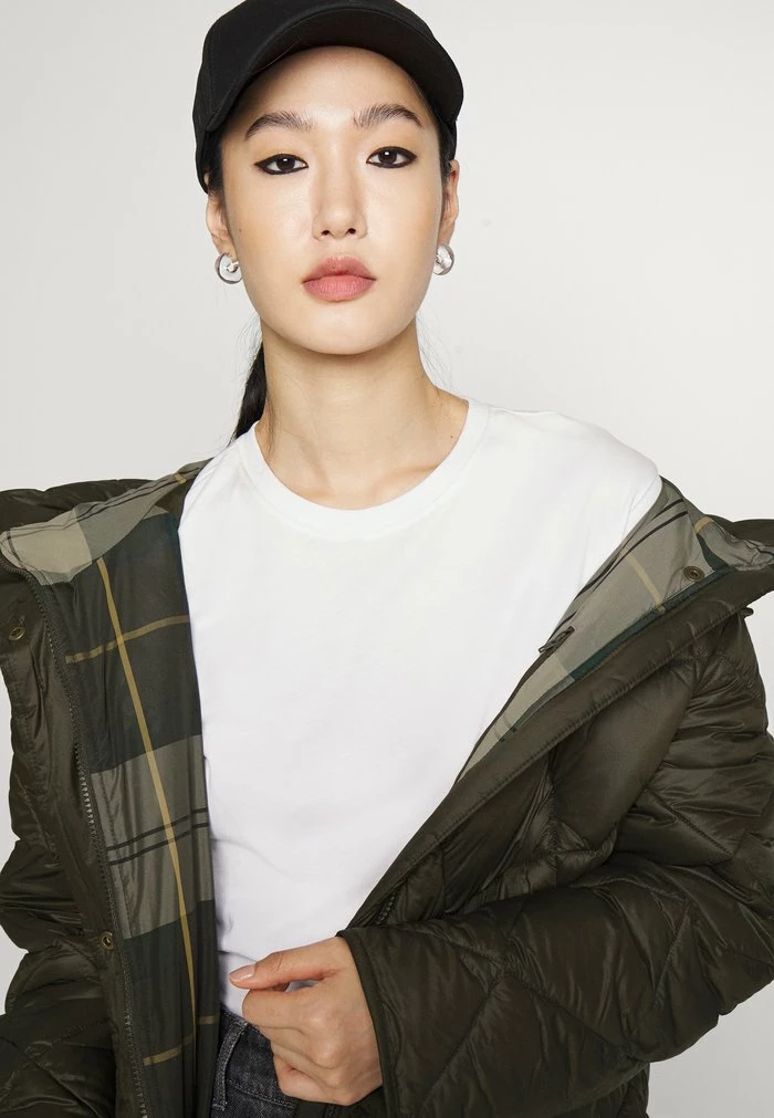 Barbour SANDYFORD QUILT - Winter Coat - Sage/ancient - Image 4