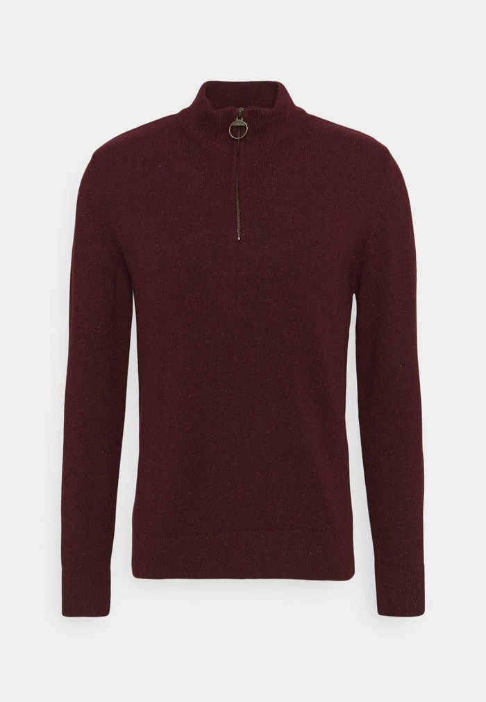 Barbour TISBURY HALF ZIP - Jumper - Ruby - Image 3