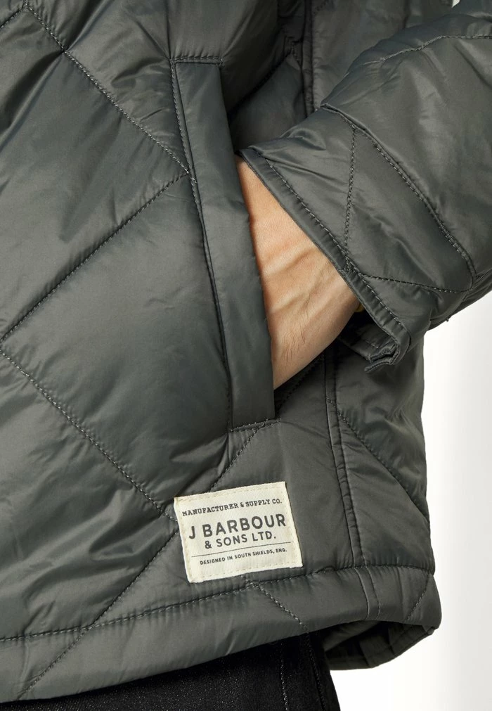 Barbour SUMMER QUILT - Light Jacket - Charcoal - Image 6
