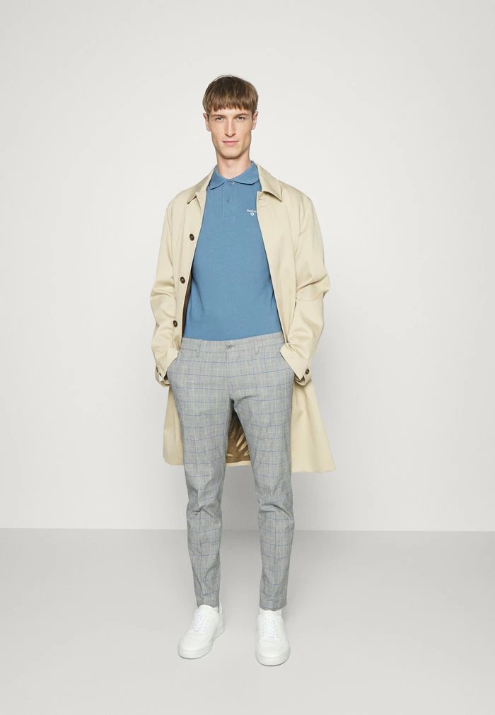 Barbour Polo Shirt - Force Blue - Image 2