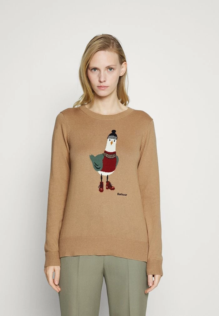 Barbour Jumper - Caramel