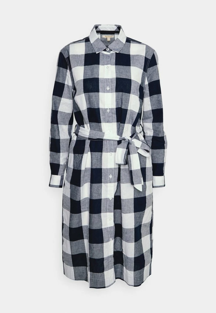 Barbour TERN CHECK DRESS - Day Dress - Navy - Image 5