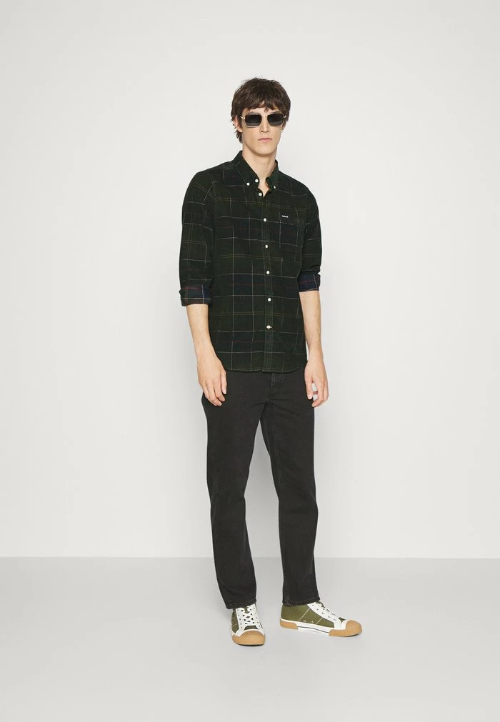Barbour Shirt - Dark Green - Image 2