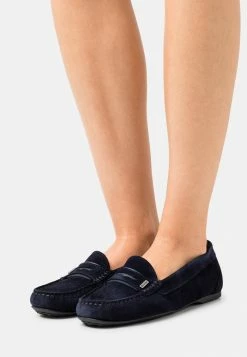 Barbour PIPPA - Moccasins - Navy