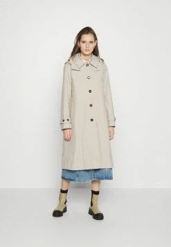 Barbour WAYLAND SHOWERPROOF - Trenchcoat - Mist/floral Fantasia Bisque Pink