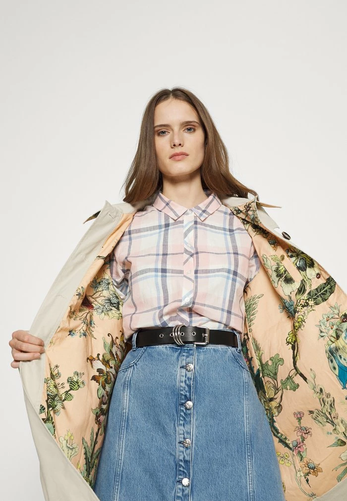 Barbour WAYLAND SHOWERPROOF - Trenchcoat - Mist/floral Fantasia Bisque Pink - Image 5