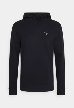 Barbour ESSENTIALS POP OVER HOODIE - Sweatshirt - Black