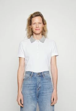 Barbour MALVERN - Polo Shirt - White/silver Birch