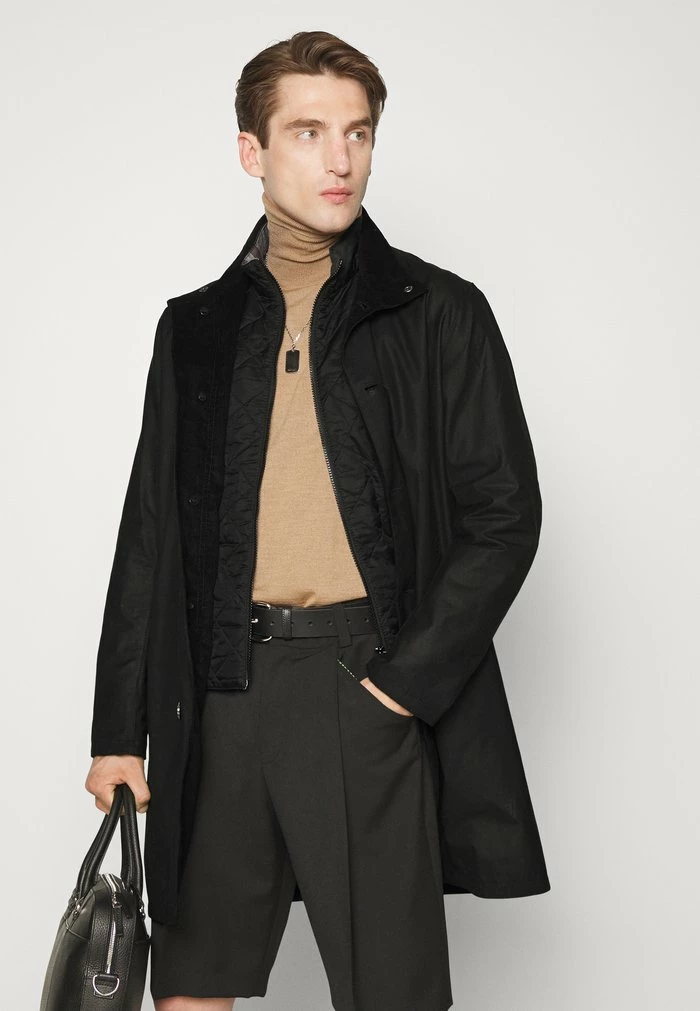 Barbour Classic Coat - Black - Image 4