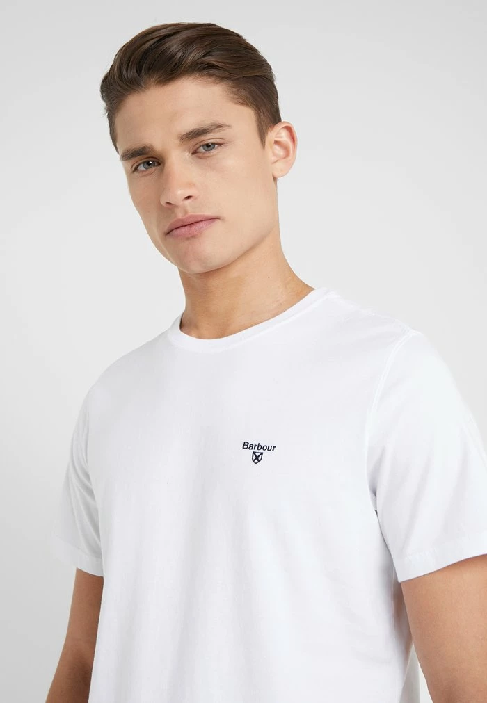 Barbour LOGO - Basic T-shirt - White - Image 4