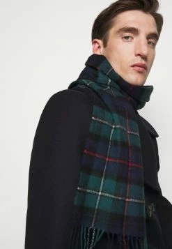 Barbour NEW CHECK TARTAN SCARF UNISEX - Scarf - Blue