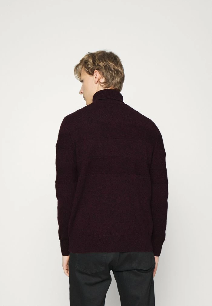 Barbour HURLEY ROLL NECK - Jumper - Winter Red - Image 3