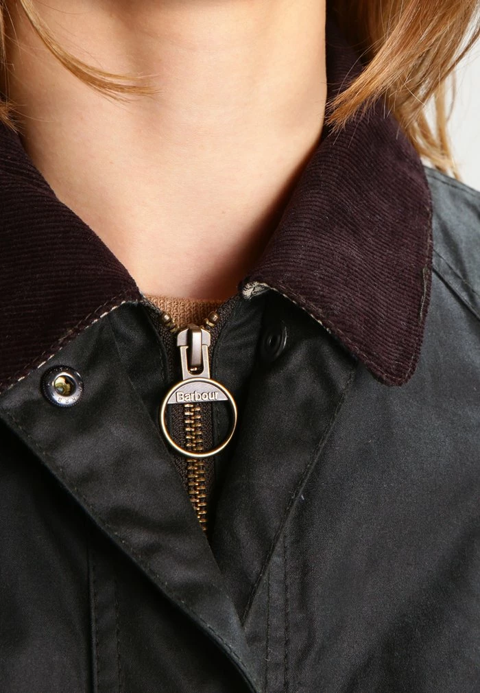 Barbour BEADNELL WAX JACKET - Light Jacket - Sage - Image 4